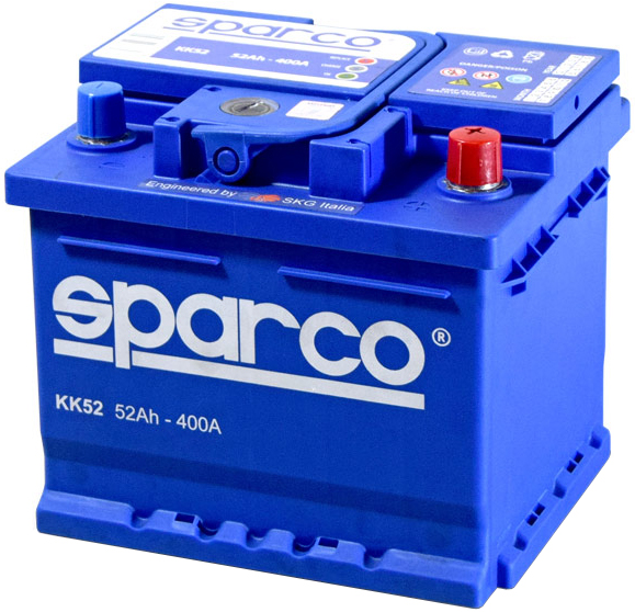 Аксесоари SPARCO Акумулатор 52Ah 400A 85071020 Р-ри 242/175/175