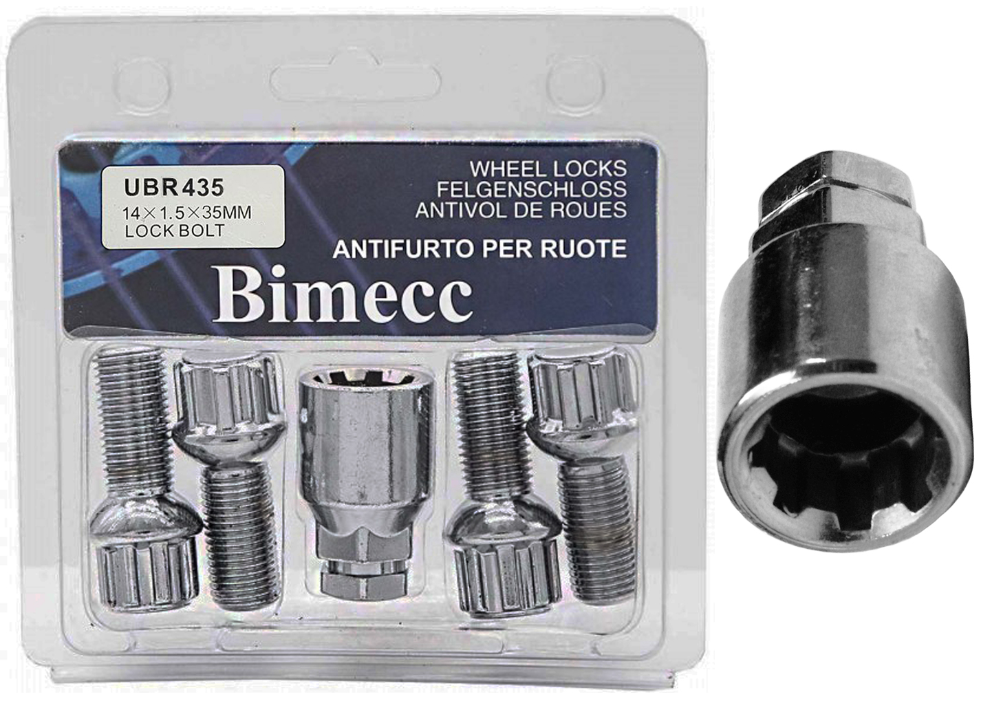 Болтове BIMECC Болт секр. BIMEC L35 14x1.5R K17/19 UBR435