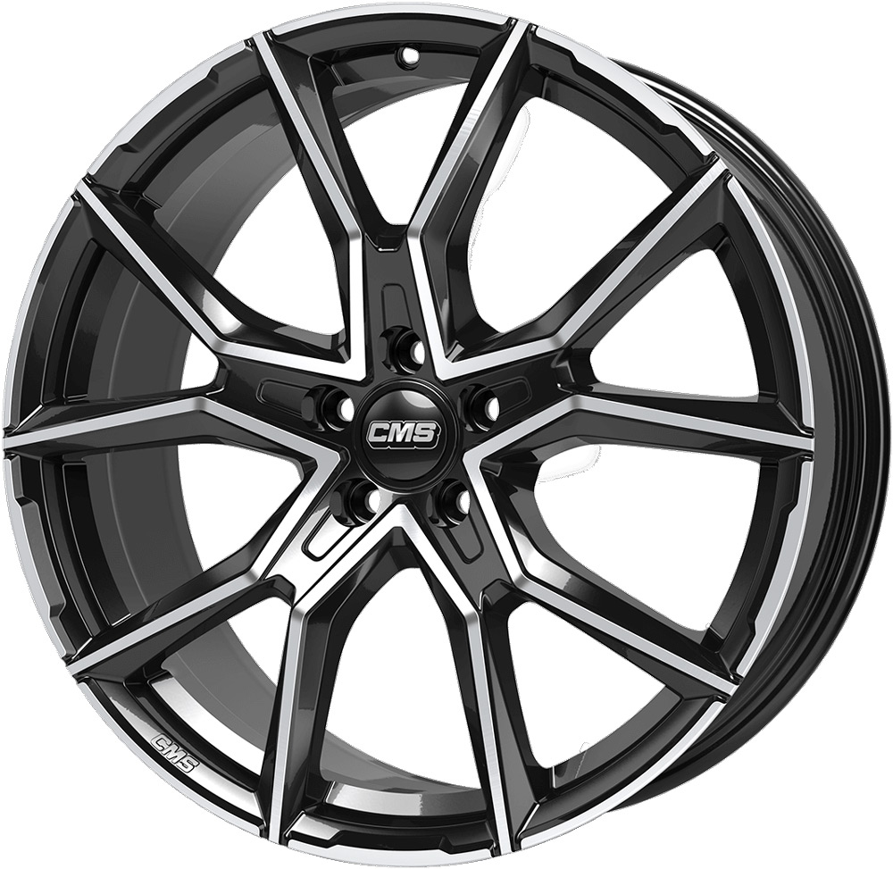 Алуминиеви джанти CMS C33 Gloss Black / Polished 8Jx19