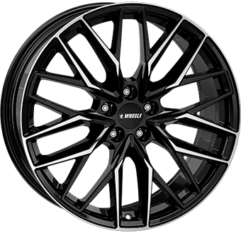 Алуминиеви джанти IT WHEELS XANA Gloss Black / Polished 8Jx19