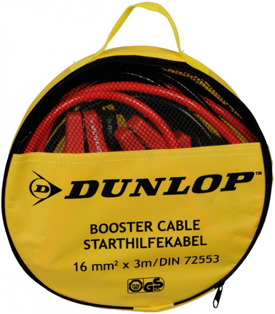 Аксесоари DUNLOP 41855 Кабели за ток Dunlop 16mm за ДВГ с обем до 2000 куб.см. . в калъф