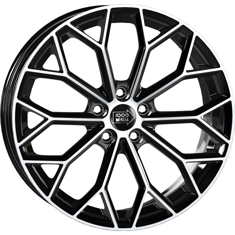 Алуминиеви джанти MILLE MIGLIA MM1030 BLACK POLISHED 8Jx18