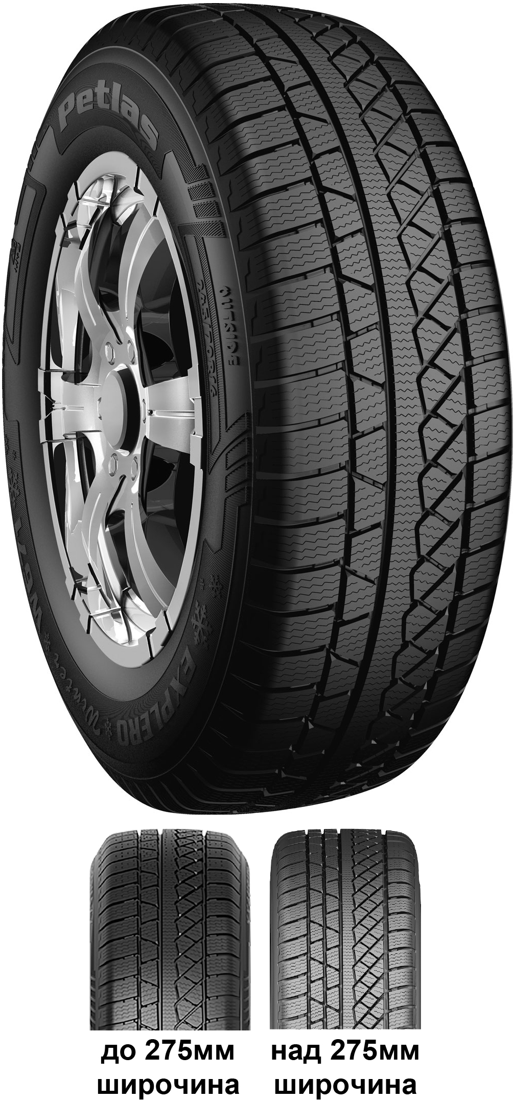 Джипови гуми PETLAS EXPLERO W671 215/60 R17 100H