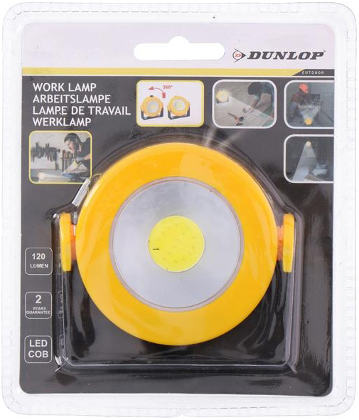 Аксесоари DUNLOP Работна лампа Dunlop 1x LED/COB AB -70087 11.5x5.3x2cm -150Lumen