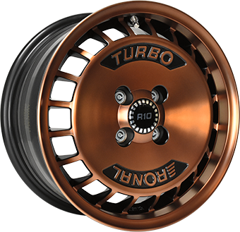 Алуминиеви джанти RONAL R10 TURBO Racing Black / Copper 7Jx15