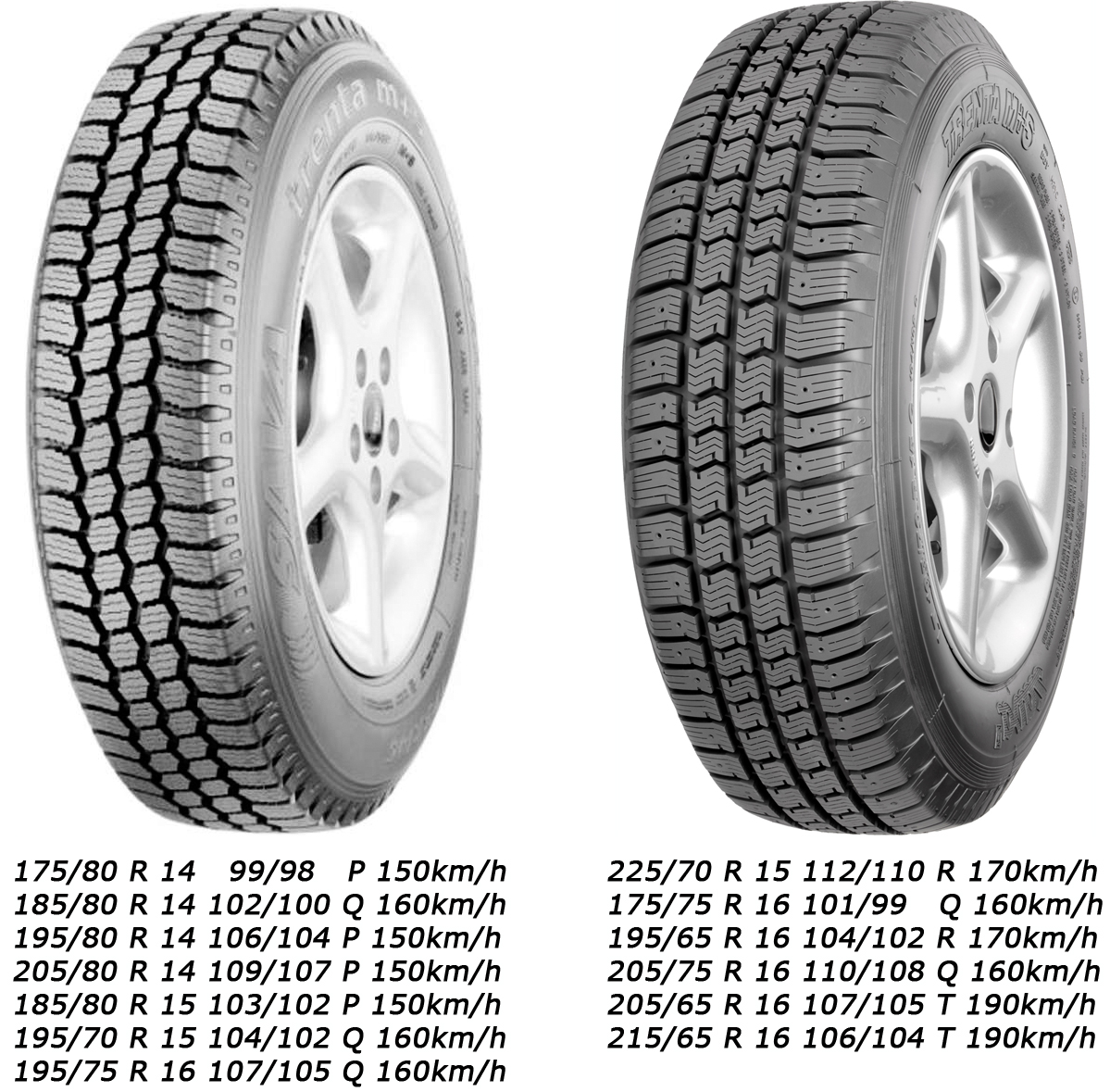 Бусови гуми SAVA TRENTA M+S 225/70 R15 112R