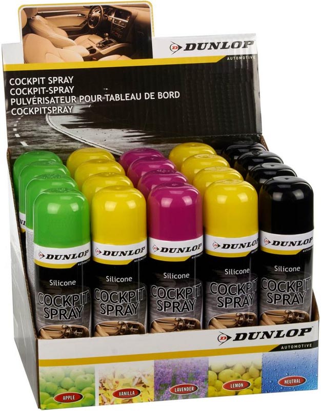 Аксесоари DUNLOP Спрей за табло Dunlop 220ml -68145 5 аромата