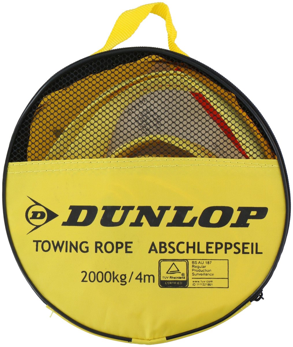 Аксесоари DUNLOP 18470 Въже за теглене. Dunlop 2000kg 4м. В калъф за съхранение
