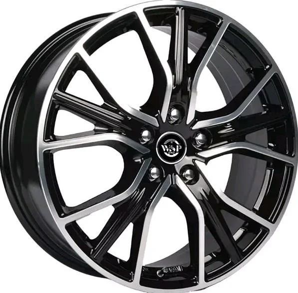 Алуминиеви джанти WSP CUPRA WD004 ZURICH GLOSSY BLACK POLISHED 8Jx18