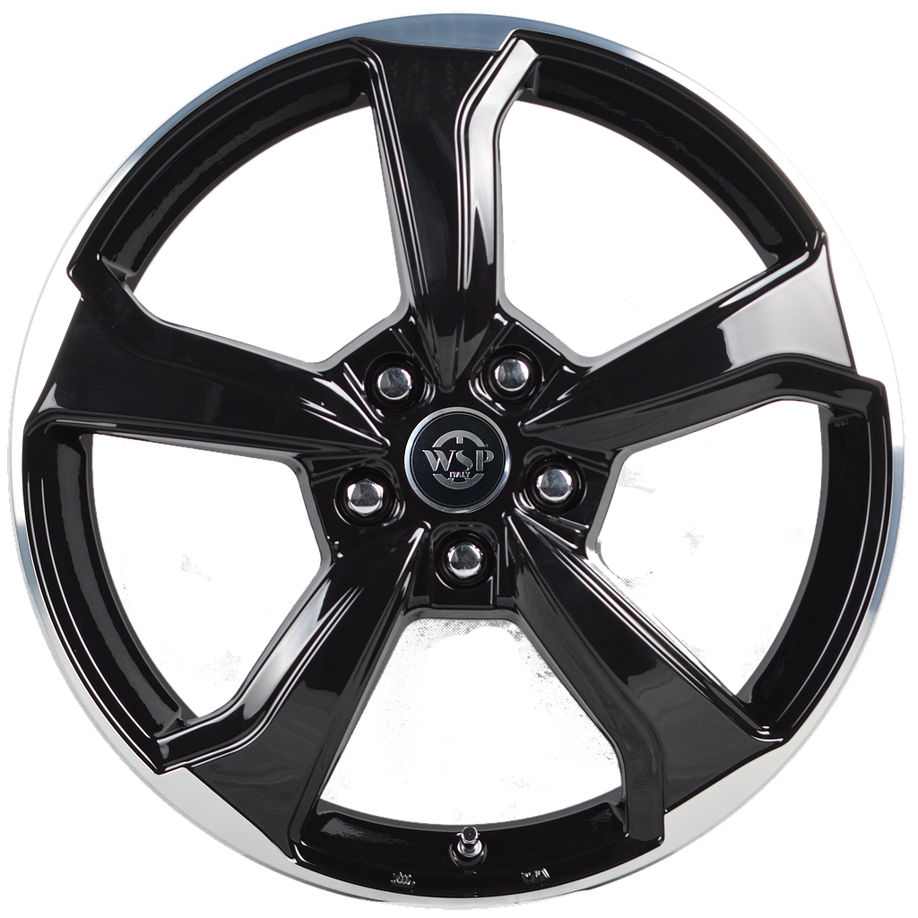 Алуминиеви джанти WSP CUPRA WD005 FORMENTERA GLOSSY BLACK POLISHED 7Jx18