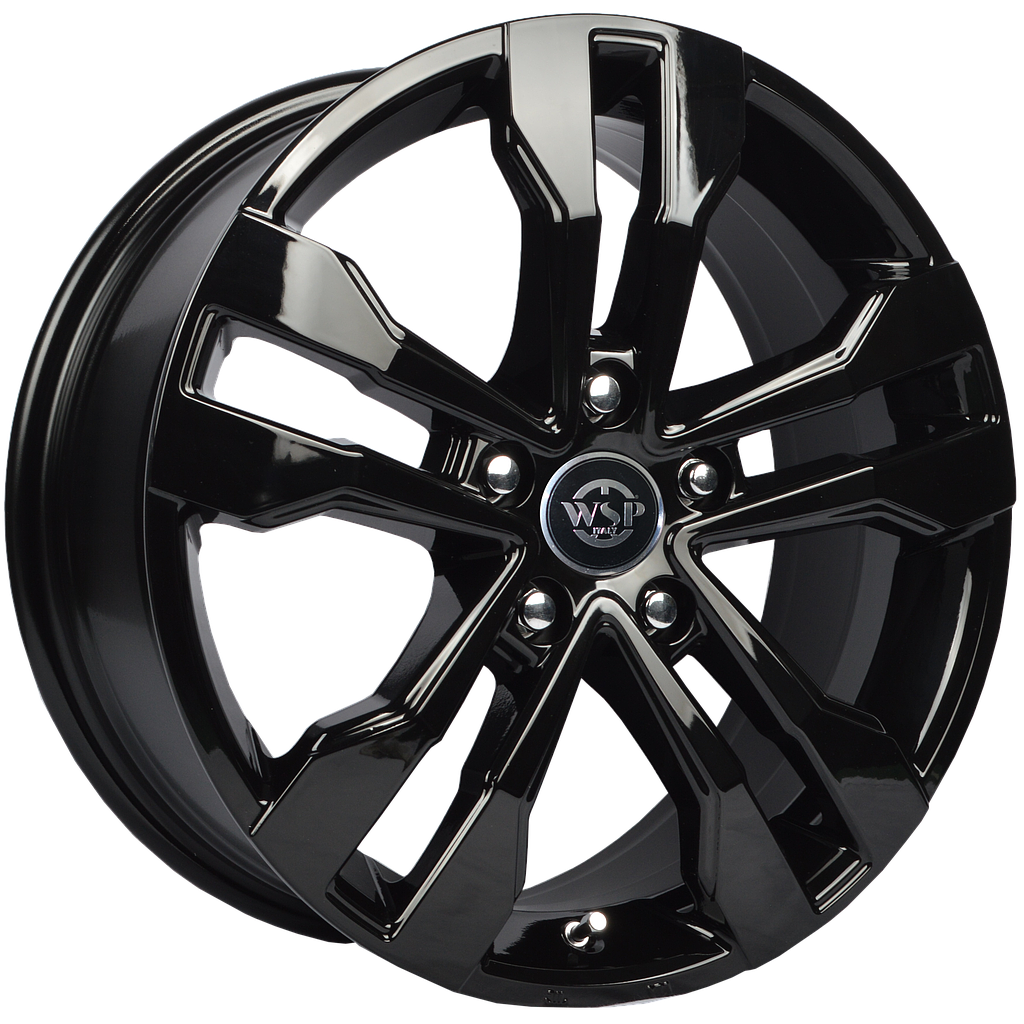 Алуминиеви джанти WSP VW WD008 TENERIFE GLOSSY BLACK 7.5Jx17